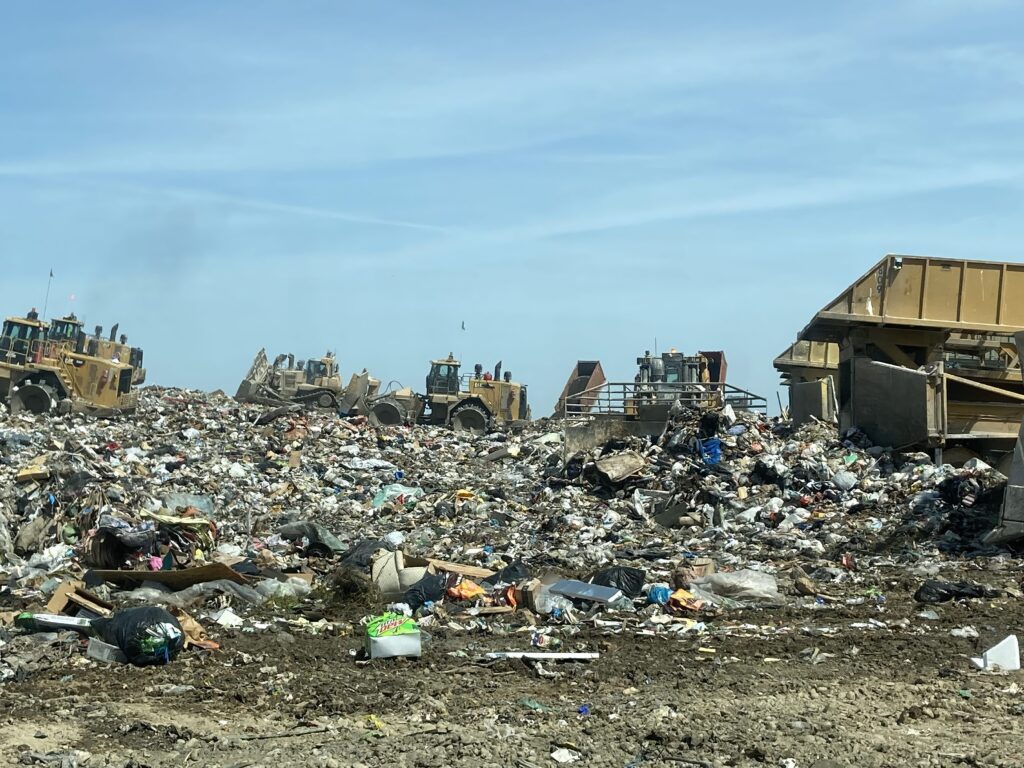 Landfill methane