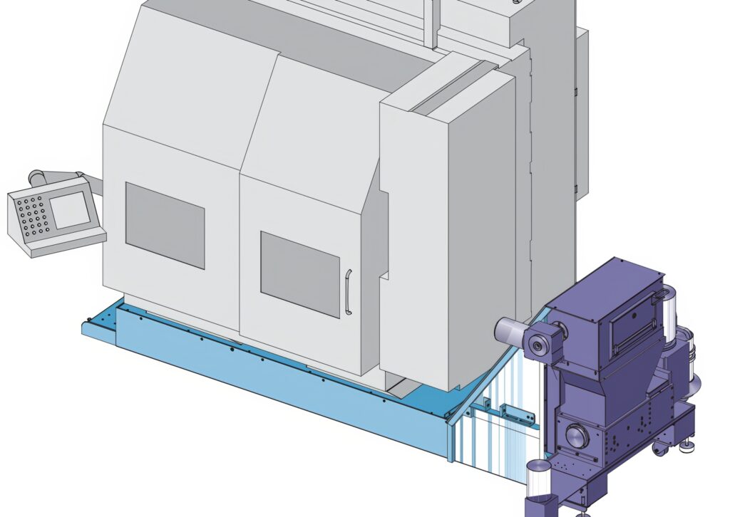 ARP machining & die casting recycling tech 5 ARP Chip Pumping Station