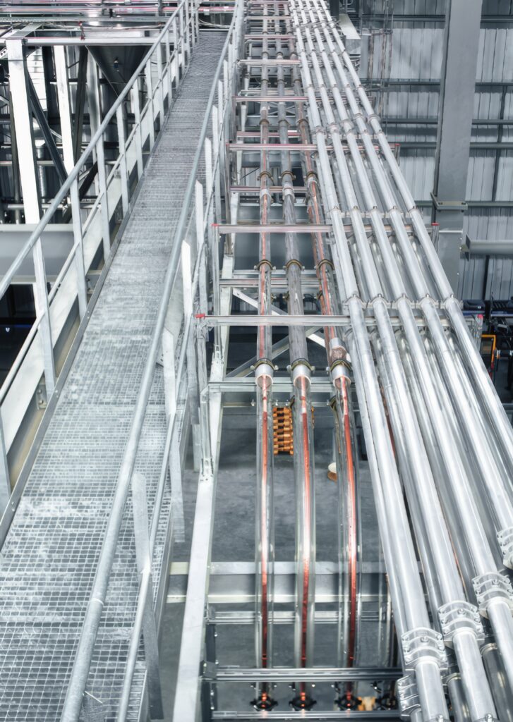 AZO conveying tubes