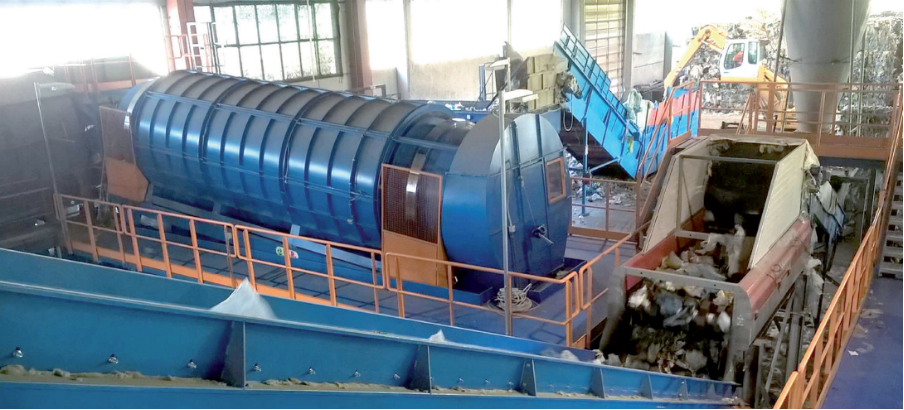 ITR selective waste collection treatment plants and from the oversize material of the mechanical-biological treatment (MBT) plants