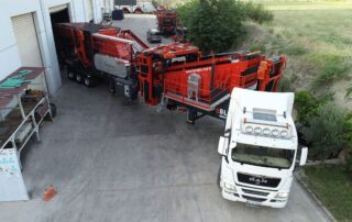 Semi-Mobile Crushers & Screens 19 BLK02E Wheel Mounted Impact Crusher and Vibrating Screen 11