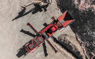 Semi-Mobile Crushers & Screens 25 BLK02E Wheel Mounted Impact Crusher and Vibrating Screen 5