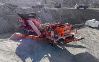 Semi-Mobile Crushers & Screens 24 BLK02E Wheel Mounted Impact Crusher and Vibrating Screen 6