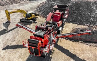 Semi-Mobile Crushers & Screens 22 BLK02E Wheel Mounted Impact Crusher and Vibrating Screen 8