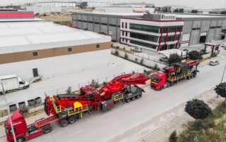 Semi-Mobile Crushers & Screens 36 BLV Wheel Mounted VSI Crusher and Screen 1