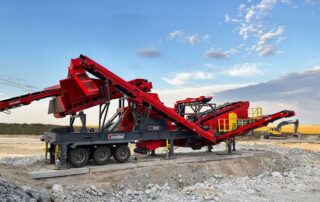 Semi-Mobile Crushers & Screens 34 BLV Wheel Mounted VSI Crusher and Screen 3