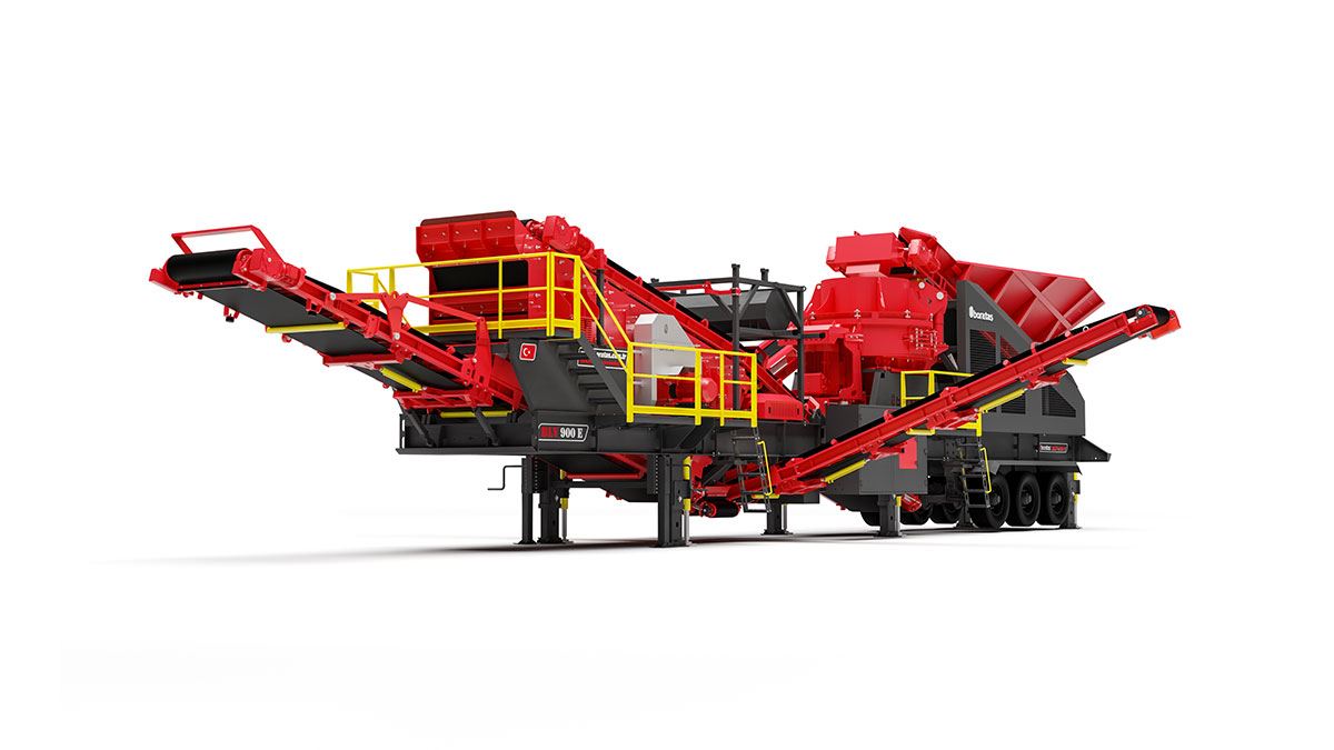 BLV-Wheel Mounted VSI Crusher and Screen_7662 BLV Wheel-Mounted Closed-Rotor VSI Crusher and Screen