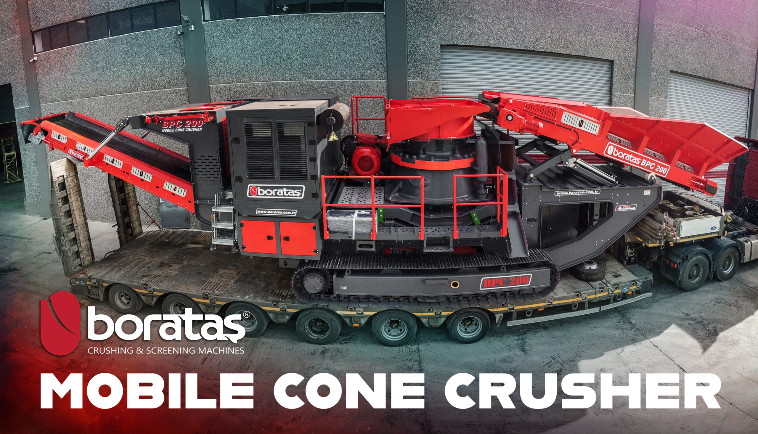 Hard Recycle | Exclusive Boratas Partner, ANZ 3 Boratas Mobile Cone Crusher